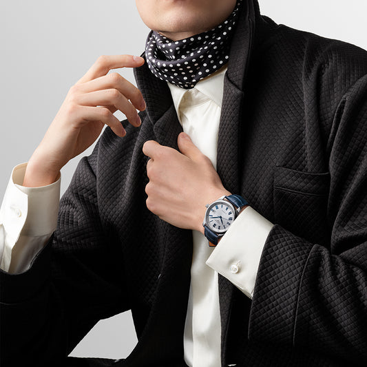 Longines Master Collection 40mm Automatic Blue Strap Watch | L2.793.4.79.2