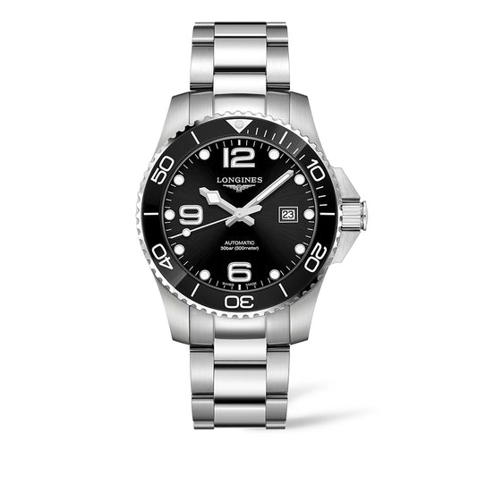 Longines HydroConquest 43mm Watch With Ceramic Bezel | L3.782.4.56.6