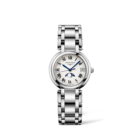 Longines PrimaLuna Ladies Stainless Steel Quartz Watch | L8.115.4.71.6