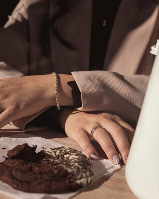 Diamond Bar Tennis Bracelet in 10K Yellow Gold (1.00ct tw)