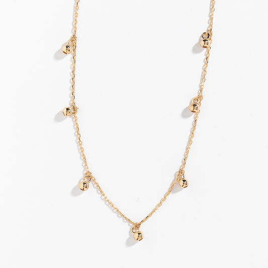 10K Yellow Gold Bead Chain (18”)