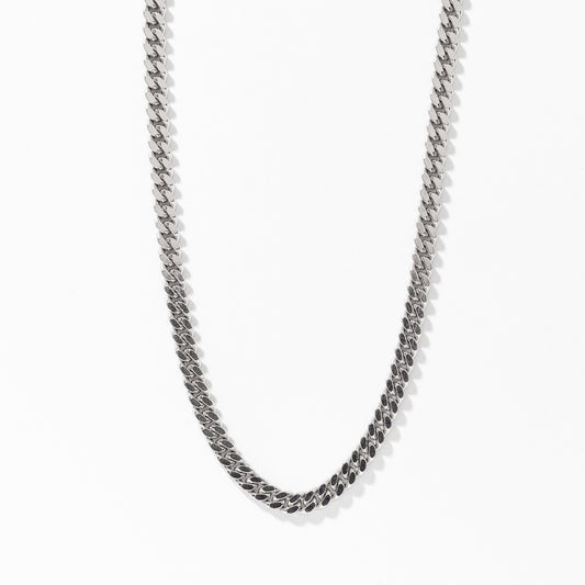 3.00mm Silver Curb Chain (20")