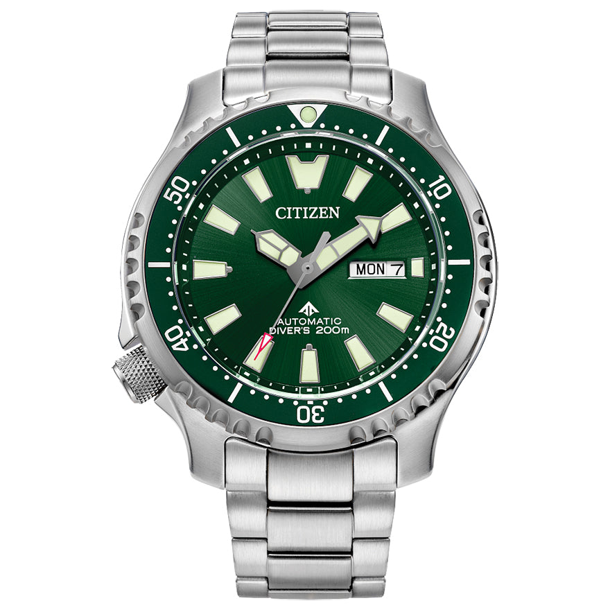 Diver watch online green