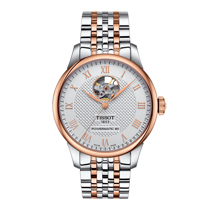 Tissot Le Locle Powermatic 80 Open Heart 39mm Watch | T006.407.22