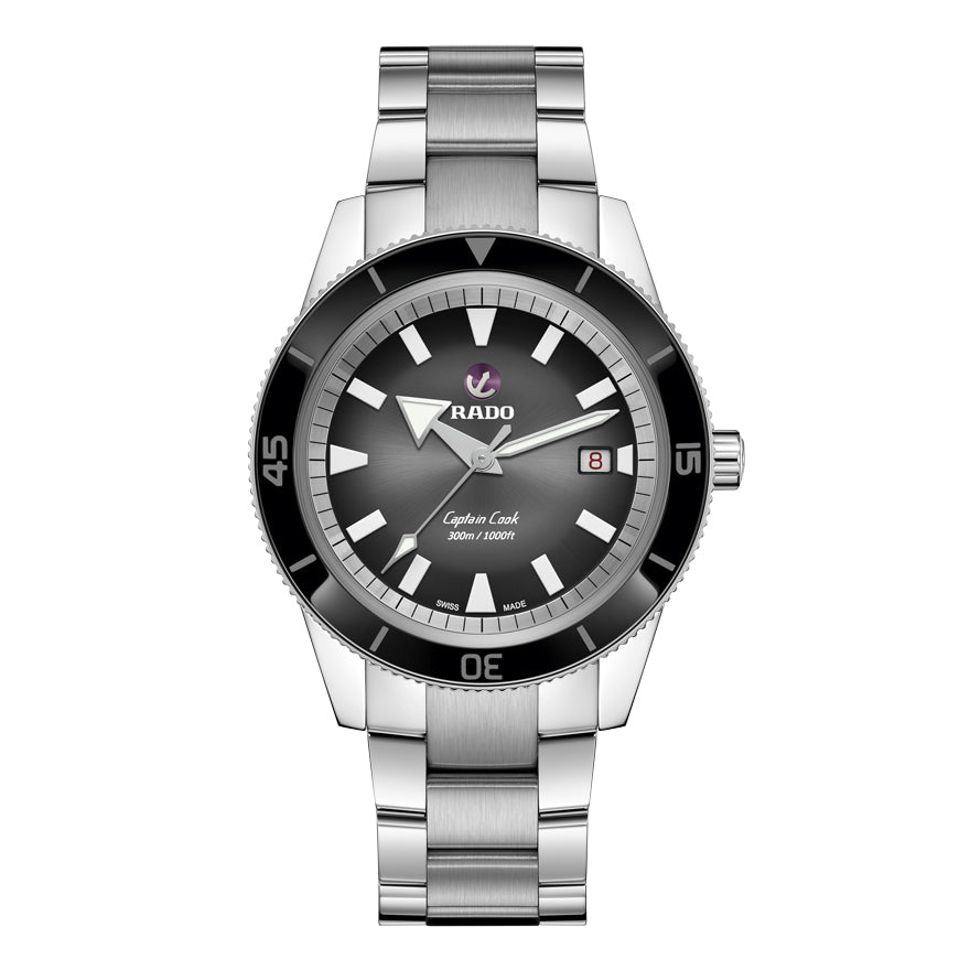 Rado Captain Cook Automatic Stainless Steel Men s Watch R32105153 Ann Louise Jewellers