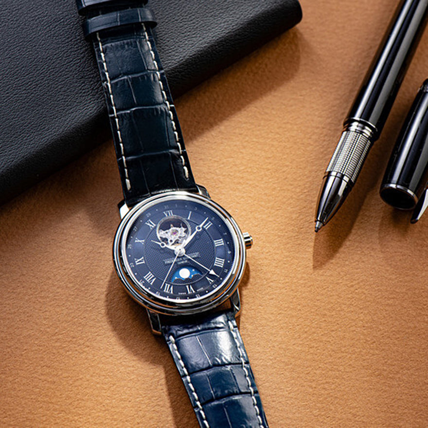 Frederique Constant Classics Heart Beat Moonphase Date | FC-335MCNW4P26