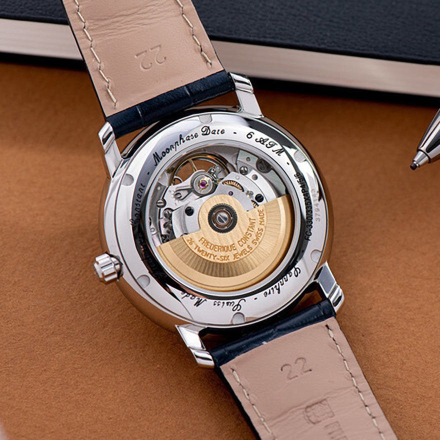 Frederique Constant Classics Heart Beat Moonphase Date | FC-335MCNW4P26