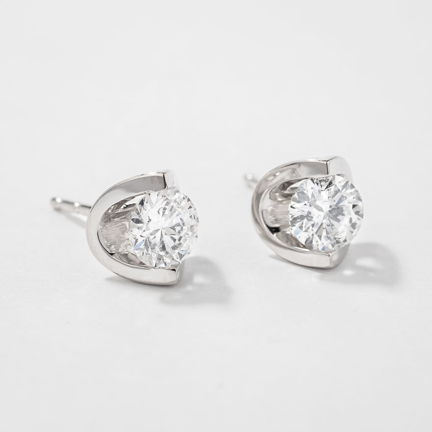 Canadian diamond stud deals earrings