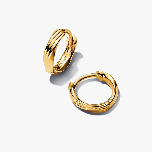 Pandora Twisted Huggie Earrings | 263871C00