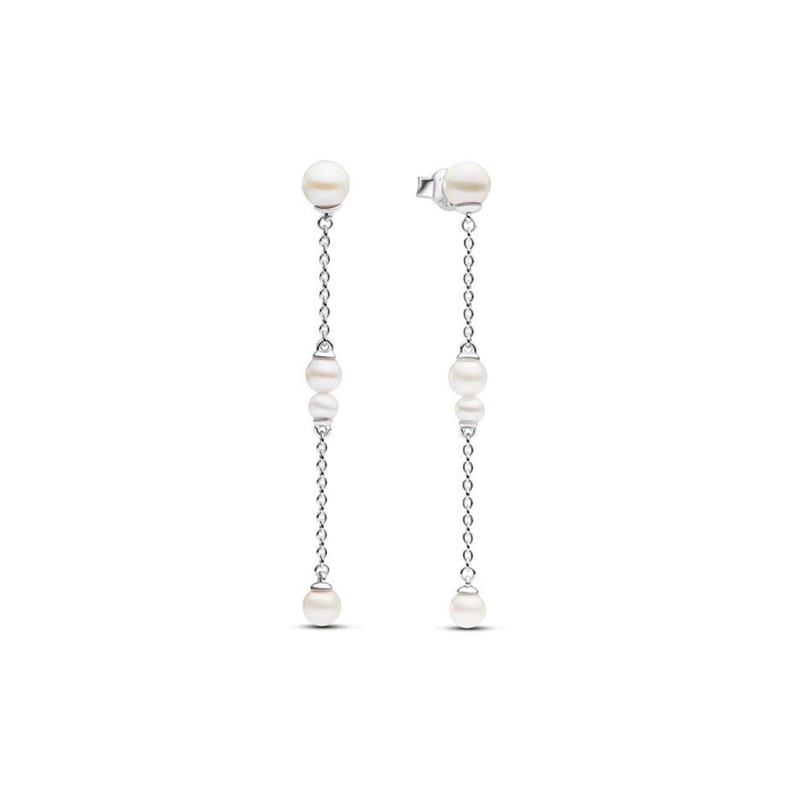 Pandora Treated Freshwater Cultured Pearl Drop Earrings | 293152C01
