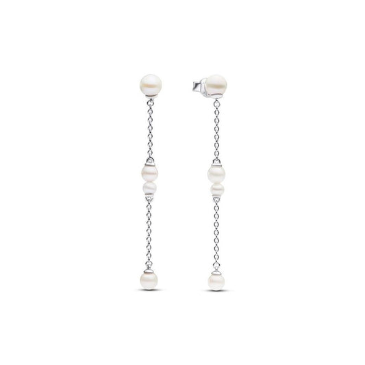 Pandora Treated Freshwater Cultured Pearl Drop Earrings | 293152C01