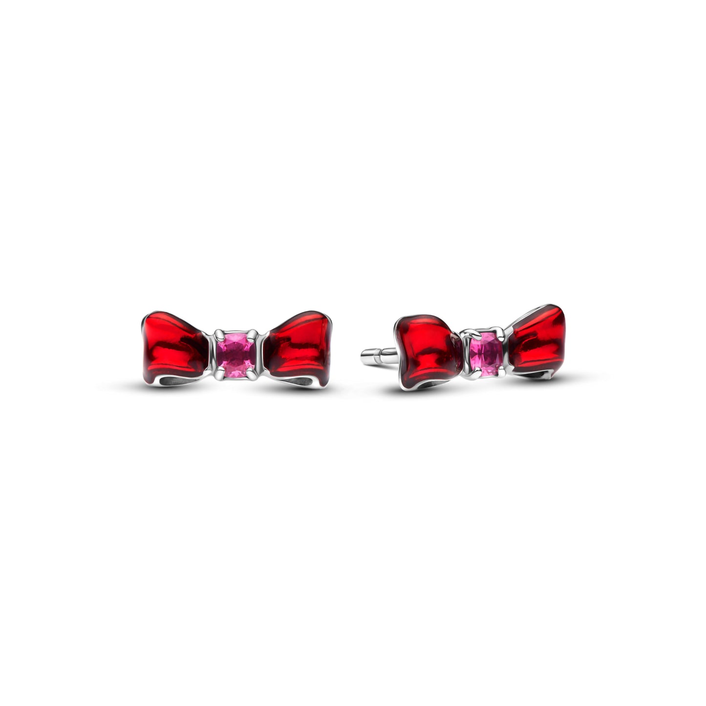 Pandora Disney Snow White Bow Stud Earrings | 293779C01