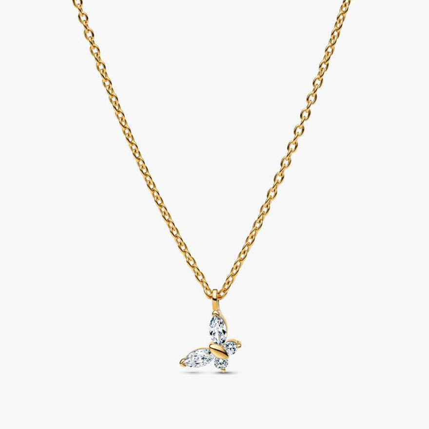 Pandora Butterfly Pendant Necklace | 364267C01
