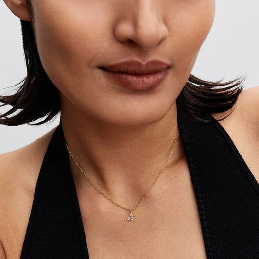 Pandora Butterfly Pendant Necklace | 364267C01