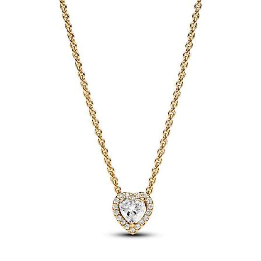 Pandora Sparkling Heart Collier Necklace | 368425C01-45