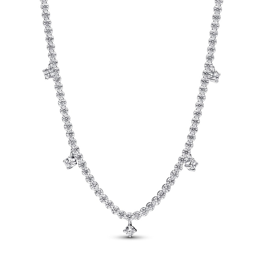 Pandora Sparkling Drop Collier Necklace | 392405C01