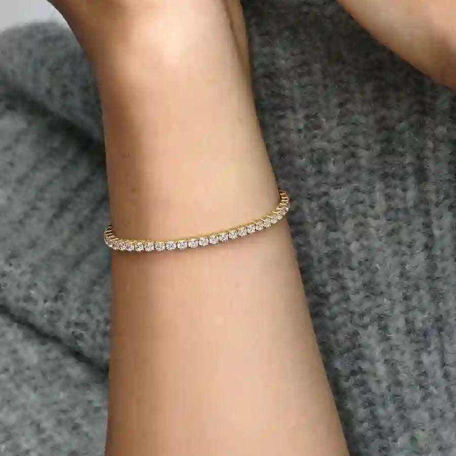 Pandora Sparkling Tennis Bracelet | 561469C01-18