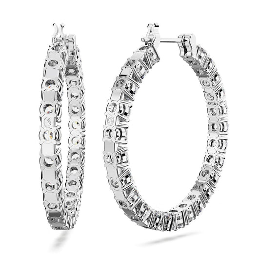 Swarovski Matrix Hoop Earrings | 5647715