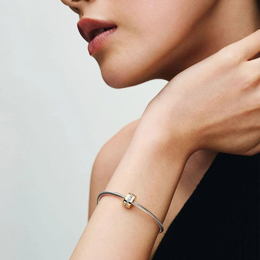 Pandora Clear Sparkling Row Clip Charm | 761972C01