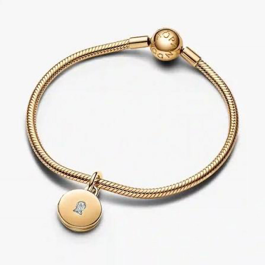 Pandora Openable & Engravable Love Locket Dangle Charm | 763066C01