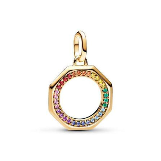 Pandora Rainbow Medallion Charm | 763368C01