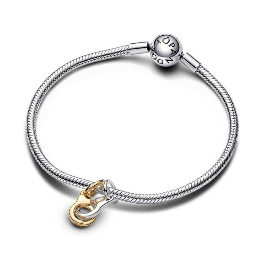 Pandora Handcuffs Dangle Charm | 763435C00