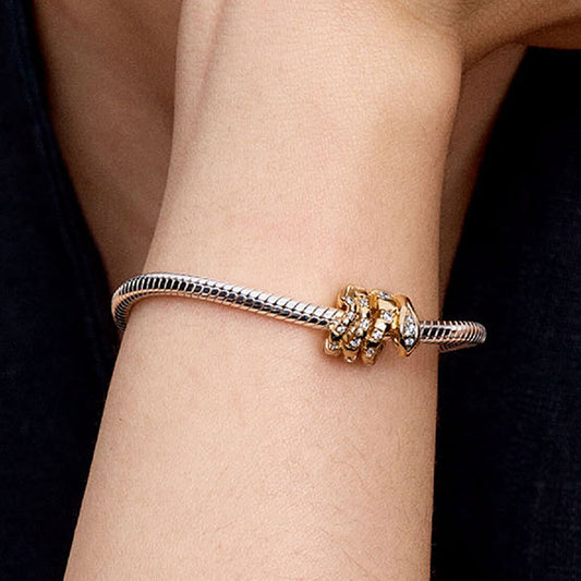 Pandora Curled Snake Charm | 763618C01