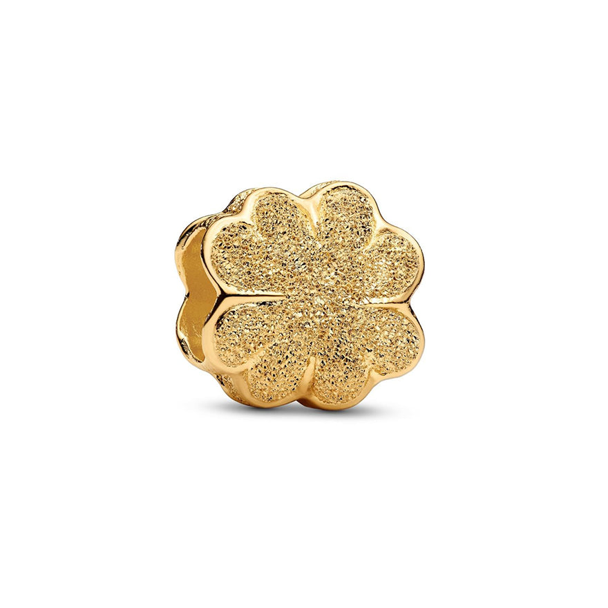 Pandora Textured Clover Mini Charm | 764047C00