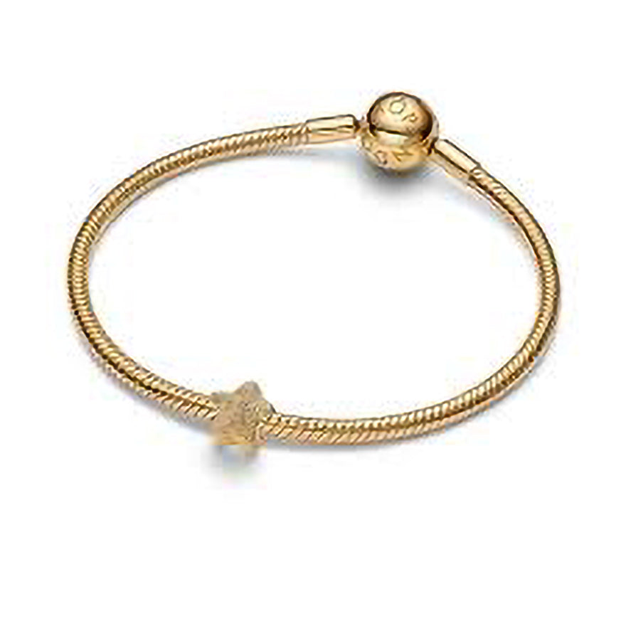 Pandora Textured Star Mini Charm | 764050C00