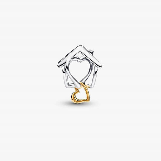 Pandora Home & Heart Charm | 764145C00
