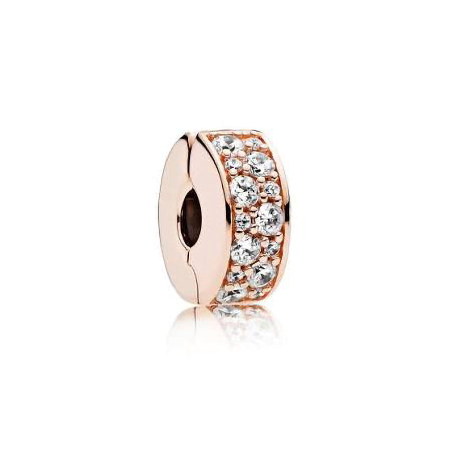 Pandora Studded Clip Charm | 781817CZ