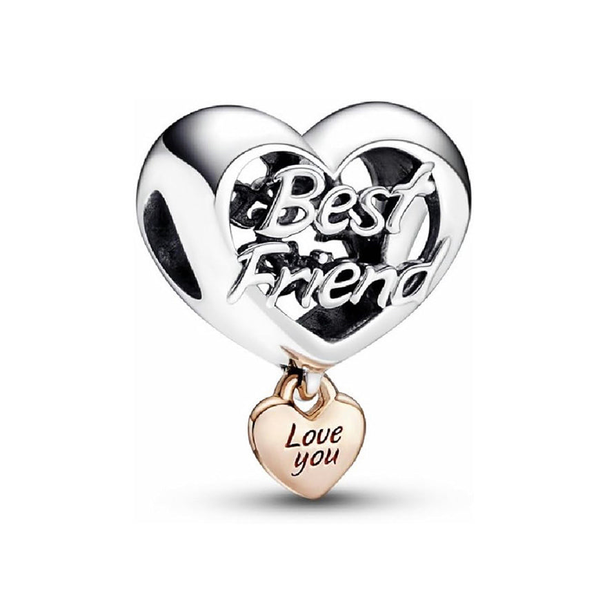 Pandora Love You Best Friend Heart Charm | 782243C00