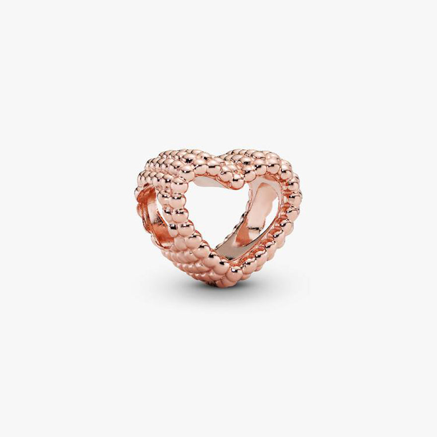Pandora Beaded Open Heart Charm | 787516