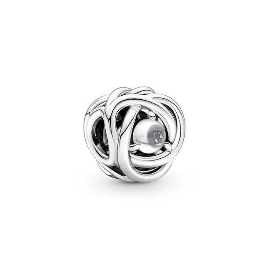 Pandora April Clear Eternity Circle Charm | 790064C01