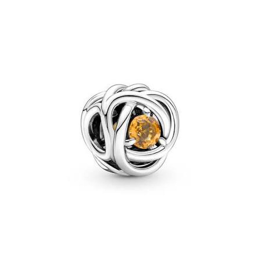 Pandora November Honey Eternity Circle Charm | 790065C04