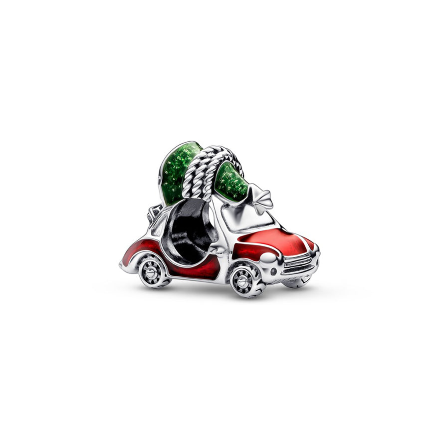 Pandora Festive Car & Christmas Tree Charm | 792358C01