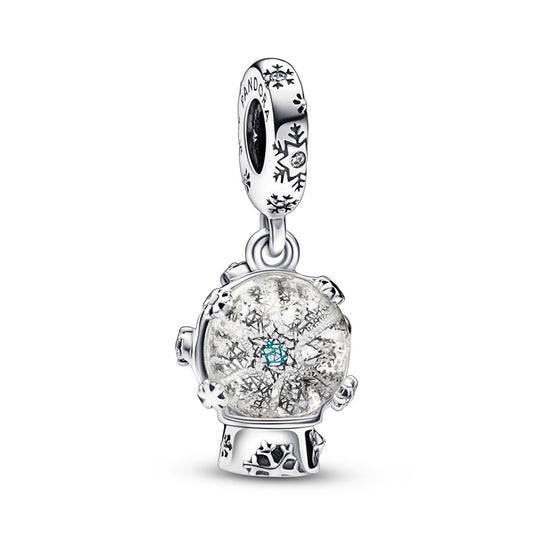 Pandora Snowflake Snowglobe Dangle Charm | 792369C01