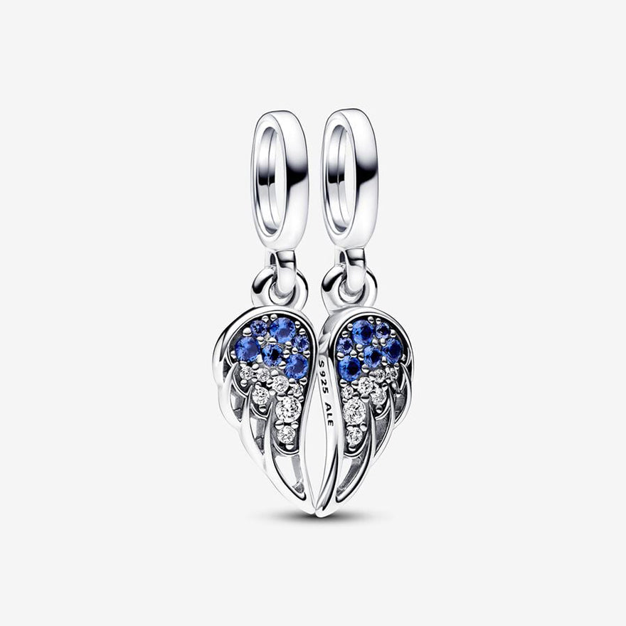 Pandora Sparkling Splitable Angel Wings Dangle Charm | 792821C01