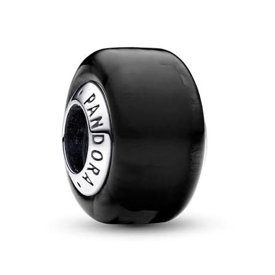 Pandora Black Mini Murano Glass Charm | 793117C00