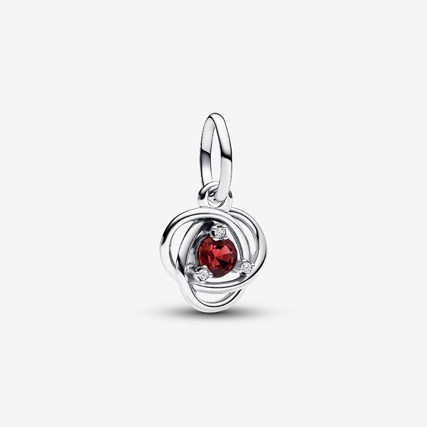 Pandora True Red Eternity Circle Dangle Charm | 793125C07