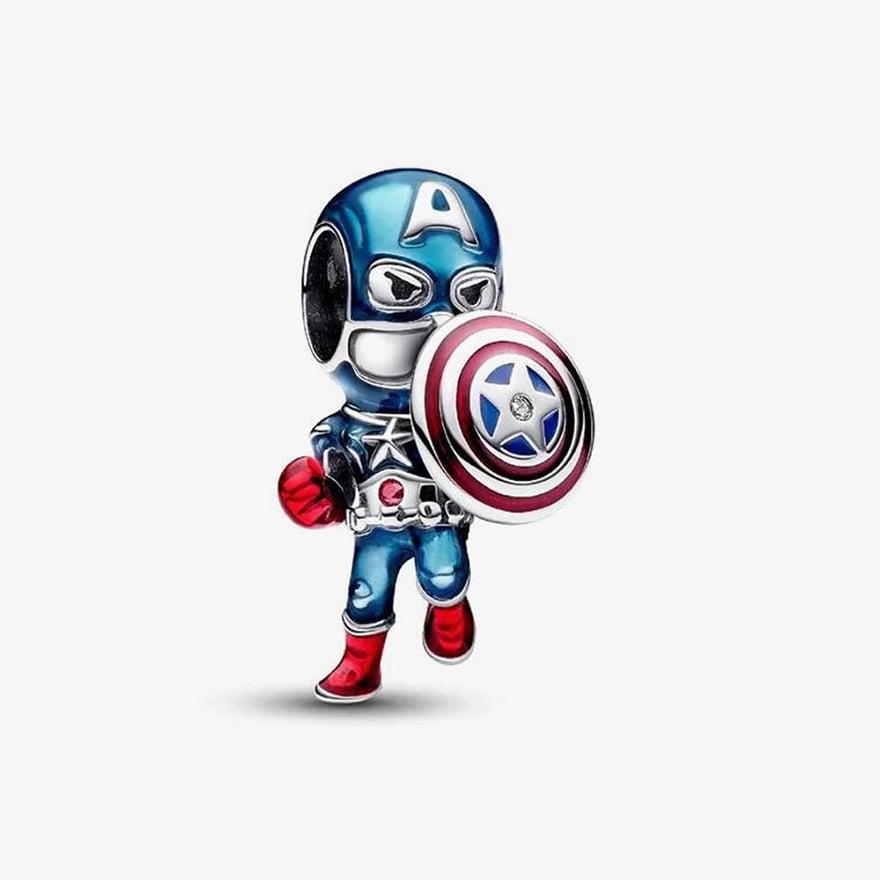 Pandora Marvel The Avengers Captain America Charm | 793129C01