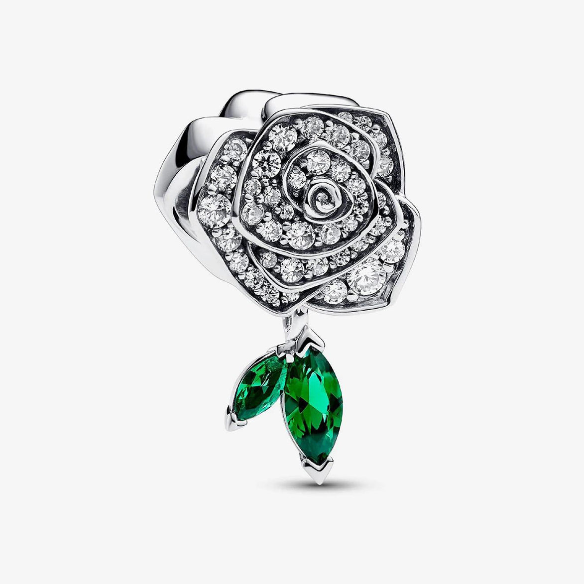 Pandora Sparkling Rose in Bloom Charm | 793201C01
