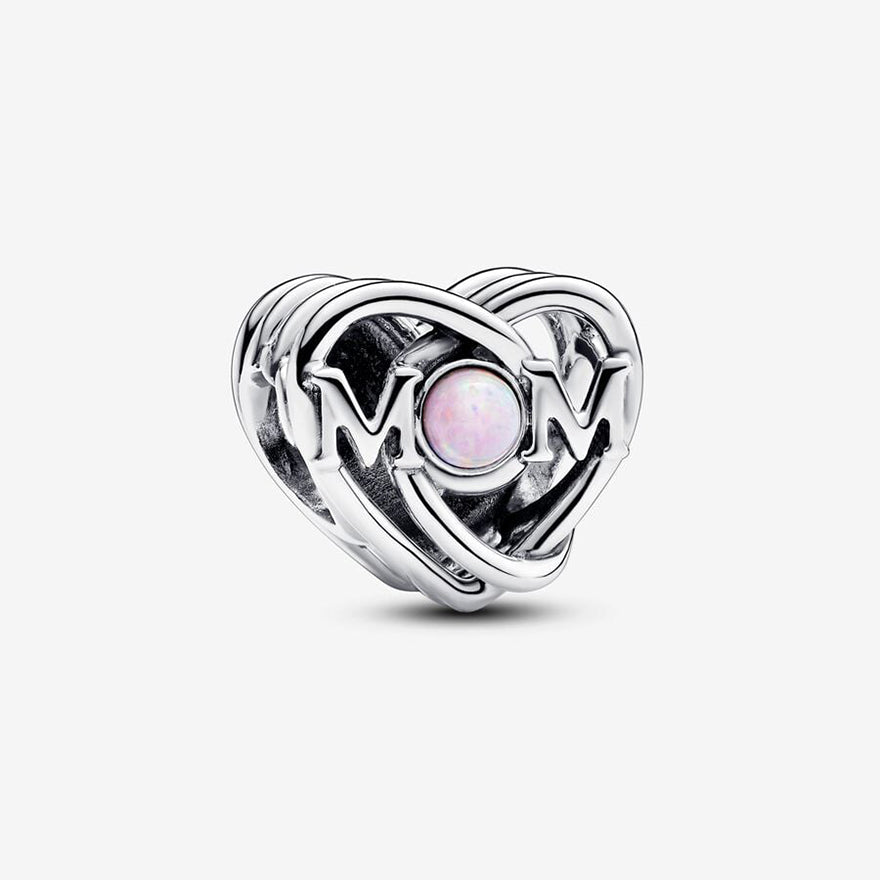 Pandora Openwork Mom and Heart Charm | 793233C01