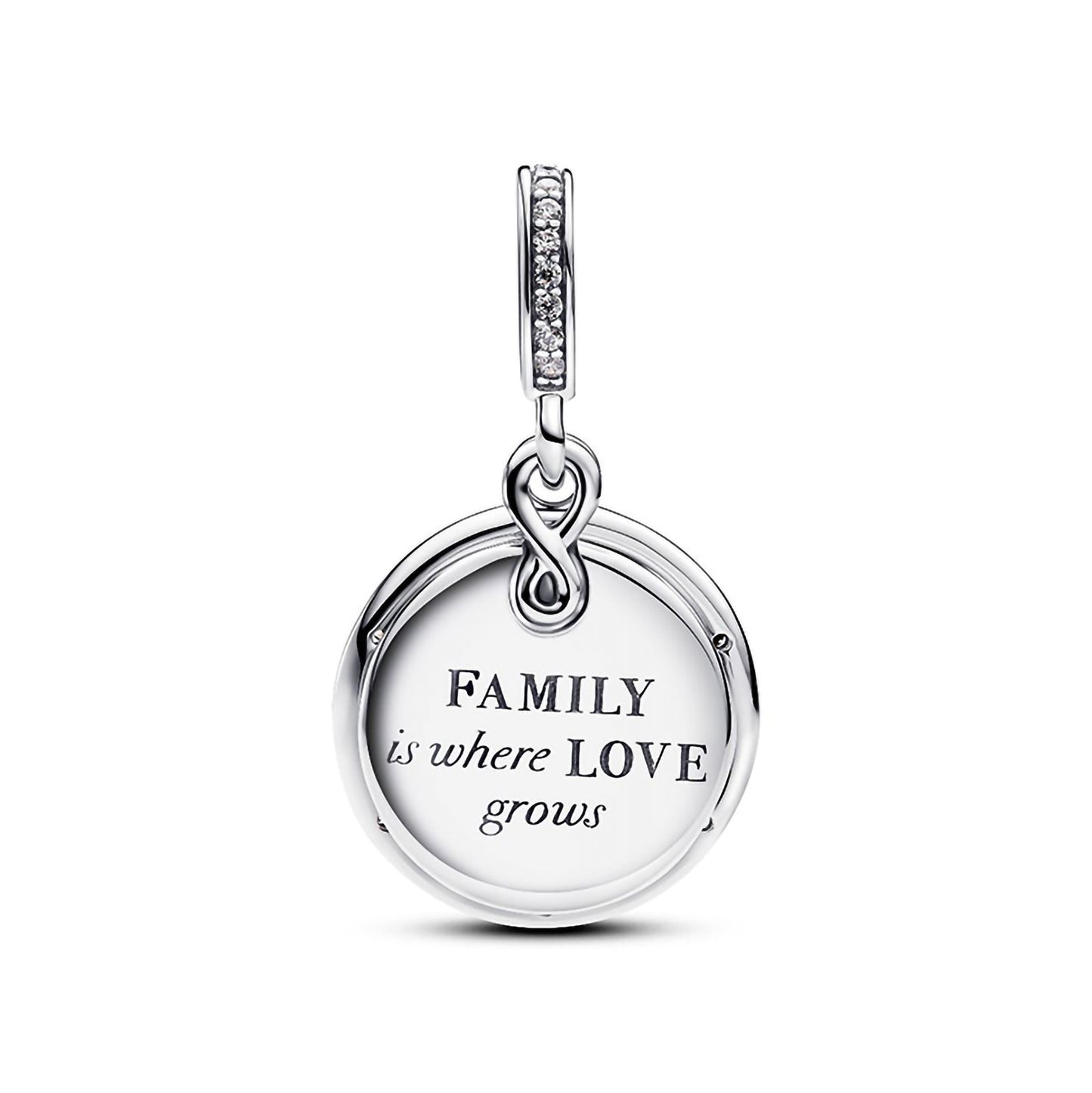Pandora Glow-in-the-dark Infinity Tree Double Dangle Charm | 793599C01