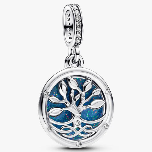 Pandora Glow-in-the-dark Infinity Tree Double Dangle Charm | 793599C01