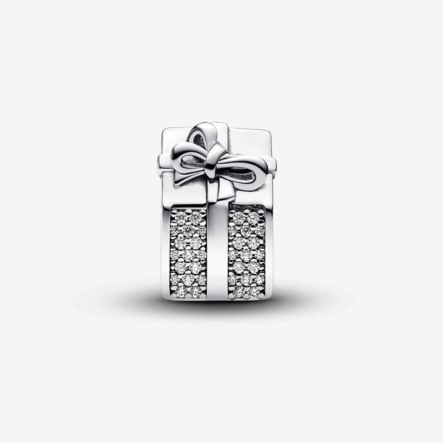 Pandora Sparkling Gift Box Charm | 793603C01