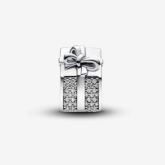 Pandora Sparkling Gift Box Charm | 793603C01