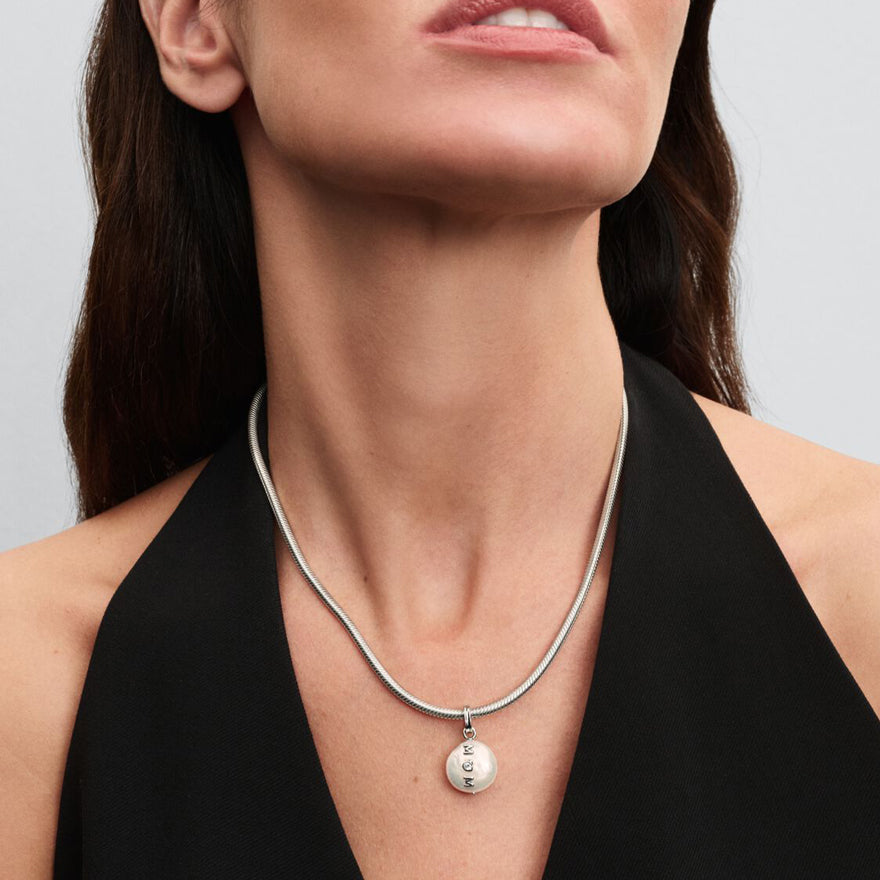 Treated Freshwater Cultured Baroque Pearl Mom Dangle Charm | 793783C01