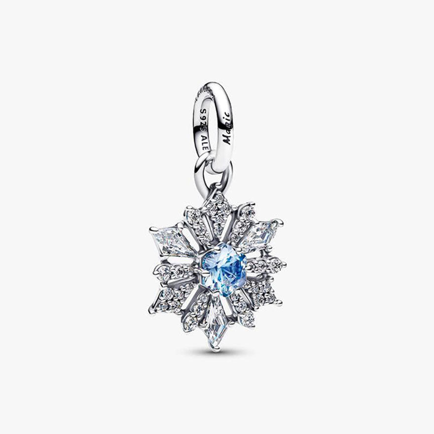 Pandora Disney Frozen Queen Elsa Snowflake Dangle Charm | 794209C01
