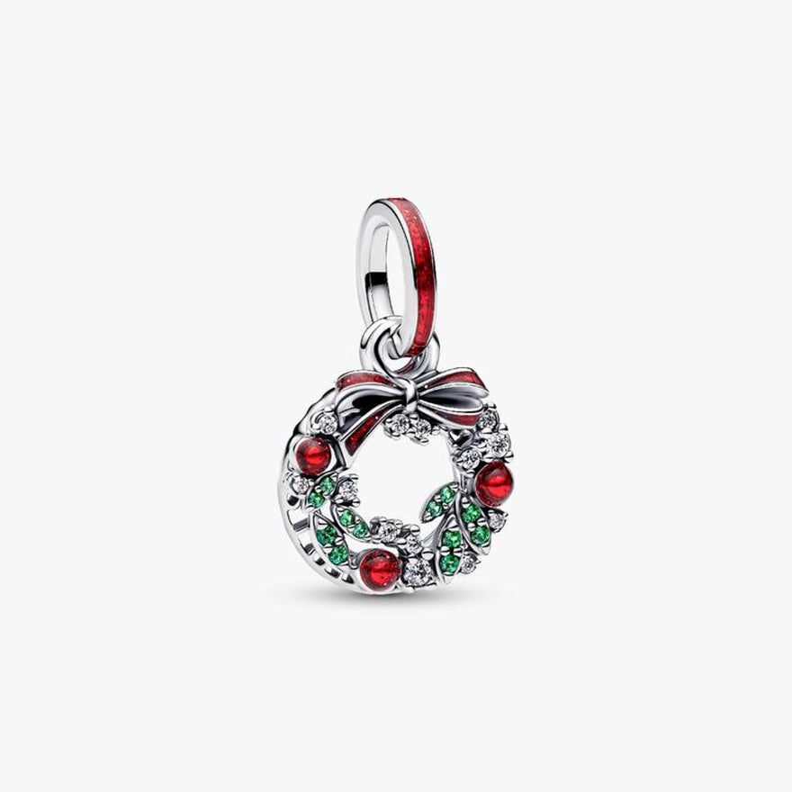 Pandora Double Christmas Wreath Charm | 794238C01